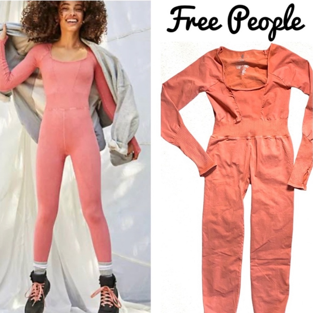 FREE PEOPLE Good Karma Long Sleeve Onesie XS/S & M/L